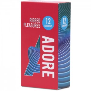 12 бр. Adore Ribbed Pleasure 