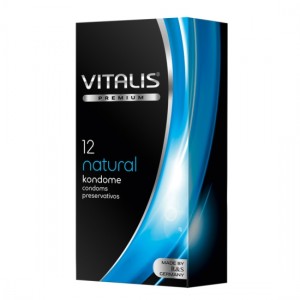 Класически презервативи Vitalis Premium Natural 80 бр.
