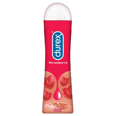 Ароматен лубрикант Durex Strawberry 50 мл.