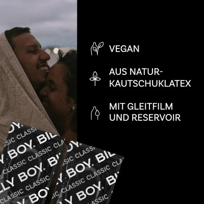 100 бр. Класически презервативи Billy Boy Gefühlsintensiv 
