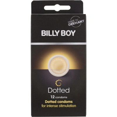 12 бр. Релефни презервативи Billy Boy Dotted