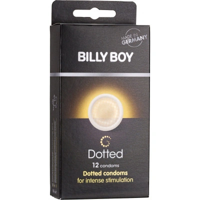 12 бр. Релефни презервативи Billy Boy Dotted