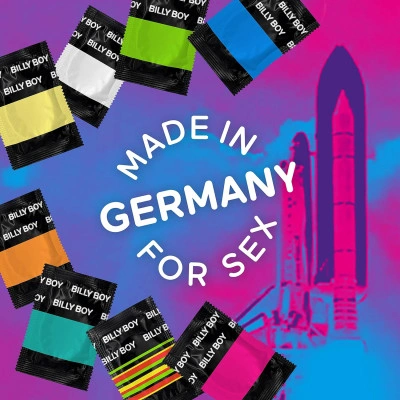 100 бр. Микс от различни презервативи Billy Boy Mix Sortiment