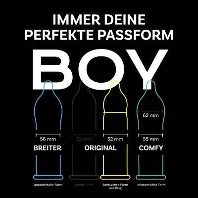 100 бр. Микс от различни презервативи Billy Boy Joy MIx