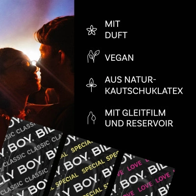 100 бр. Микс от различни презервативи Billy Boy Joy MIx