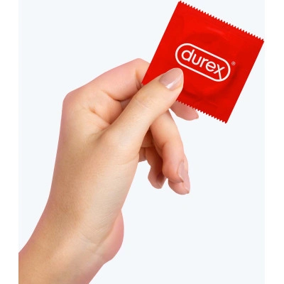 10 бр. Тънки, широки презервативи Durex Feel Thin Slim