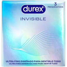  Тънки презервативи Durex Invisible