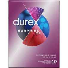 40 бр. Микс различни презервативи Durex Surprise Me