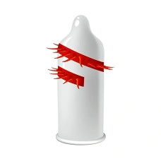 1 бр. Презерватив с интензивен релеф Egzo Dragon Lord's