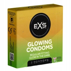 Светещи в тъмното презервативи EXS Glow in the Dark