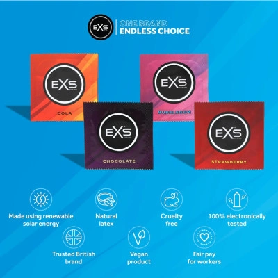 48 бр. Презервативи EXS Variety Pack 1