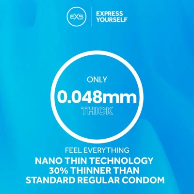 Екстра Тънки презервативи EXS Nano Thin