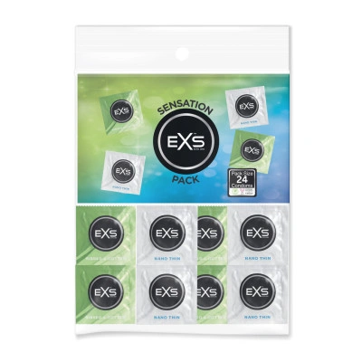 24 бр. Микс Презервативи EXS Sensation Pack
