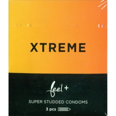 Релефни презервативи на точици Feel Xtreme