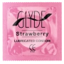  10 бр. Веган презервативи с аромат на ягода Glyde Strawberry