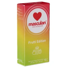 10 бр. Masculan Frutti Микс ароматни презервативи 