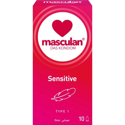 10 бр. Masculan Sensitive Tънки презервативи 