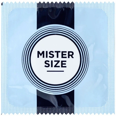 36 бр. Тънки презервативи Mister Size 53 мм