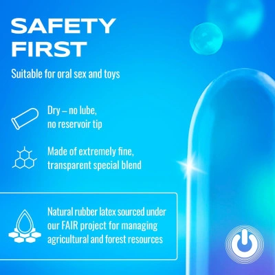 100 бр. Презервативи без лубрикант ON) Clinic