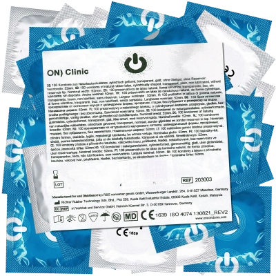 100 бр. Презервативи без лубрикант ON) Clinic