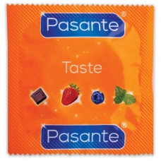 49 бр. Ароматни презервативи Pasante Blueberry - насипни