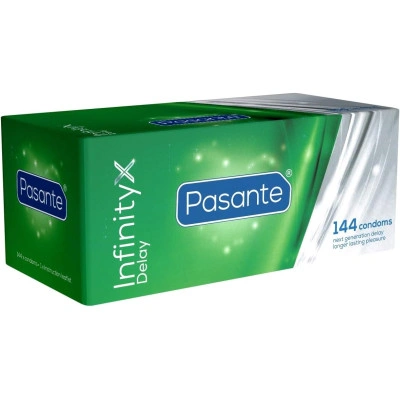 Задържащи презервативи с 8.5 % Бензокаин Pasante Infinity X