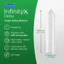 Задържащи презервативи с 8.5 % Бензокаин Pasante Infinity X