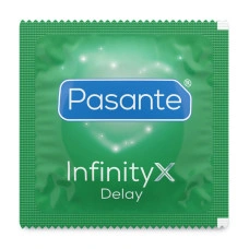 Задържащи презервативи с 8.5 % Бензокаин Pasante Infinity X