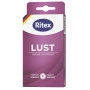 10 бр. Презервативи на ивици и точки Ritex Lust