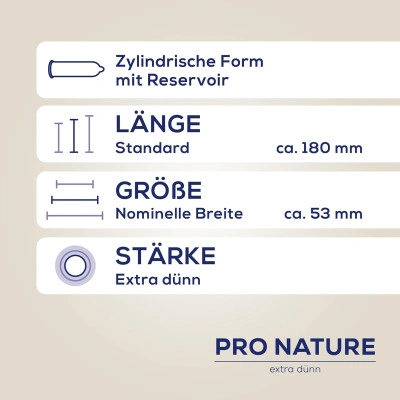 8 бр. Тънки презервативи Ritex Pro Nature Feeling