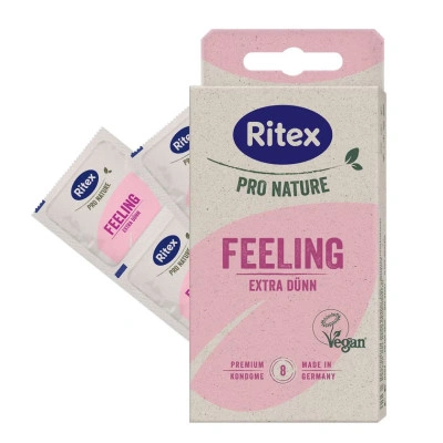 8 бр. Тънки презервативи Ritex Pro Nature Feeling