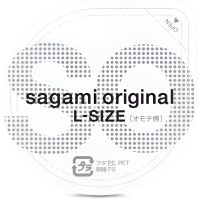  Ултра тънък голям презерватив Sagami Large 0.02 мм