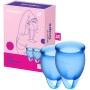 Менструални чашки Satisfyer Feеl Confident сини