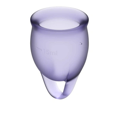 Менструални чашки Satisfyer Feеl Confident лилави
