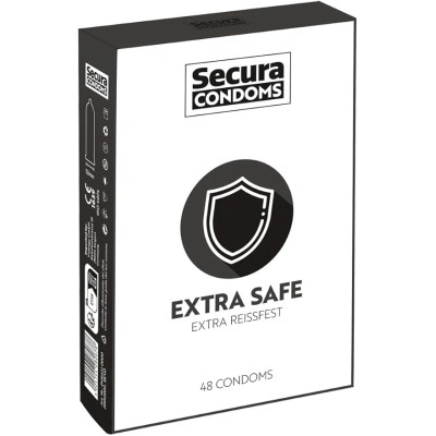 48 бр Плътни презервативи Secura Extra Safe