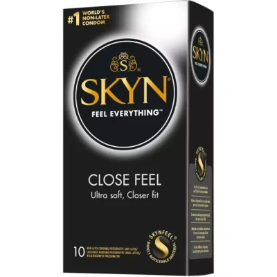 10 бр. Плътно прилепващи нелатексови презервативи Skyn Close Feel