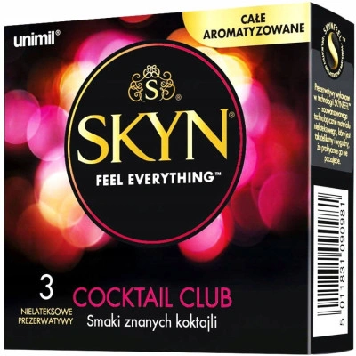 Ароматни нелатексови презервативи Skyn Cocktail Club