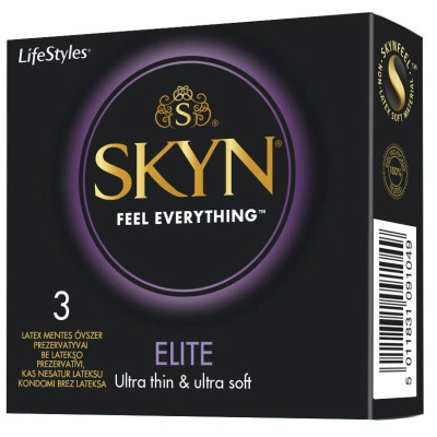 Тънки нелатексови презервативи Skyn Elite