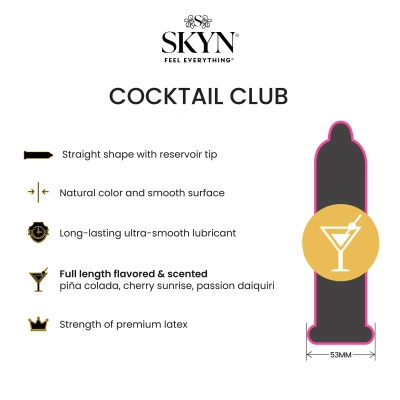 42 бр Микс нелатексови презервативи Skyn Unknown Pleasure